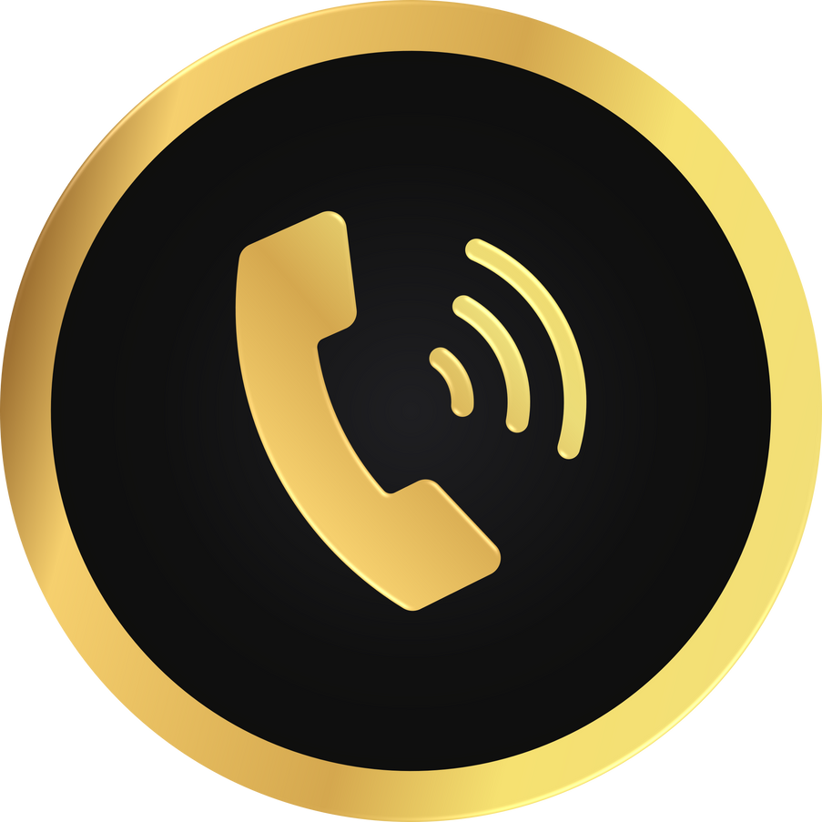 Phone Gold Icon